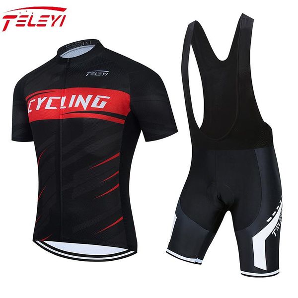 racing sets teleyi summer anti-uv cycling jersey set mtb bicycle clothing bike clothes ropa, Black;blue
racing sets teleyi summer anti-uv cycling jersey set mtb bicycle clothing bike clothes ropa, Black;blue