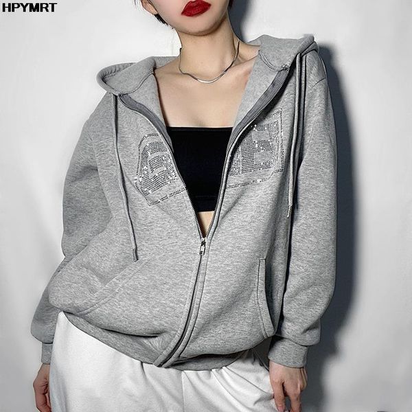 women's hoodies & sweatshirts women harajuku cotton solid color zip-up white hoodie casual loose oversized aesthetic diamond letters st, Black
women's hoodies & sweatshirts women harajuku cotton solid color zip-up white hoodie casual loose oversized aesthetic diamond letters st, Black