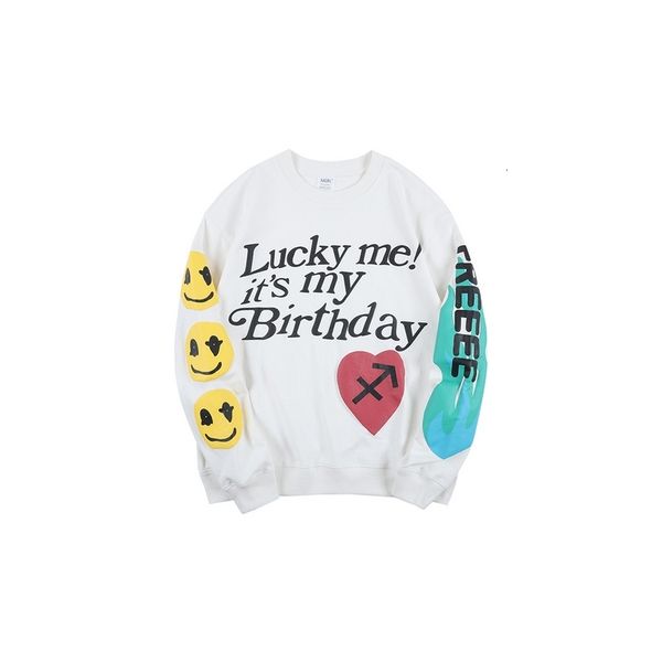 2021 west birthday letter print pullover women couples 100%cotton crewneck high street hip-hop kanye sweatshirt men, Black
2021 west birthday letter print pullover women couples 100%cotton crewneck high street hip-hop kanye sweatshirt men, Black