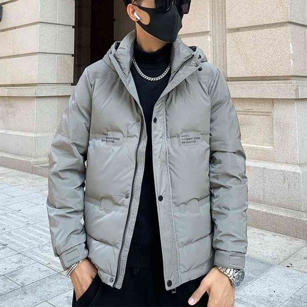 light men's 2021 winter new short slim fit dark flower hooded down jacket fashion brand versatile and handsome, Black
light men's 2021 winter new short slim fit dark flower hooded down jacket fashion brand versatile and handsome, Black