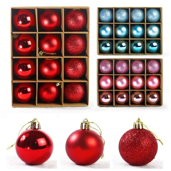new boxed christmas ball set 4cm6cm8cm electroplated plastic round colored ball christmas tree decorative pendant
new boxed christmas ball set 4cm6cm8cm electroplated plastic round colored ball christmas tree decorative pendant