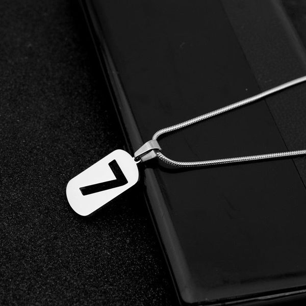 Fashion Punk Gothic Stainless Steel 7 Word Letter Padlock Pendant Necklaces For Men And Women Jewelry Wholesale Gifts, Silver
Fashion Punk Gothic Stainless Steel 7 Word Letter Padlock Pendant Necklaces For Men And Women Jewelry Wholesale Gifts, Silver
