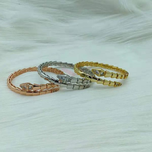 bangles bracelet full diamond snake female titanium steel head and tail with spring baojia original same, Black
bangles bracelet full diamond snake female titanium steel head and tail with spring baojia original same, Black
