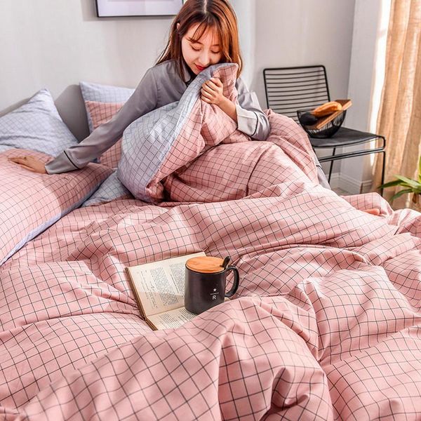 bedding sets cotton four-piece set, pure quilt cover, bed sheet, double bed, dormitory three-piece
bedding sets cotton four-piece set, pure quilt cover, bed sheet, double bed, dormitory three-piece