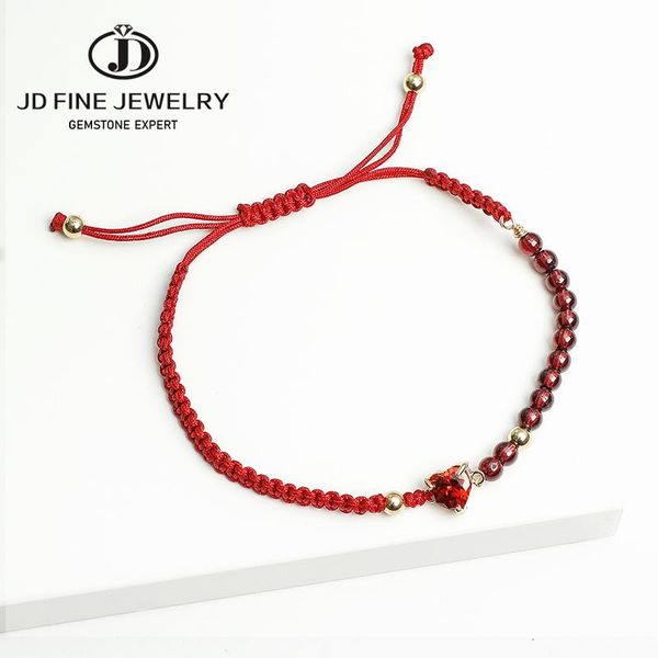 charm bracelets jd 4mm tiny wine red garnet heart crystal woven bracelet rope lucky jewelry for women christmas gift female, Golden;silver
charm bracelets jd 4mm tiny wine red garnet heart crystal woven bracelet rope lucky jewelry for women christmas gift female, Golden;silver