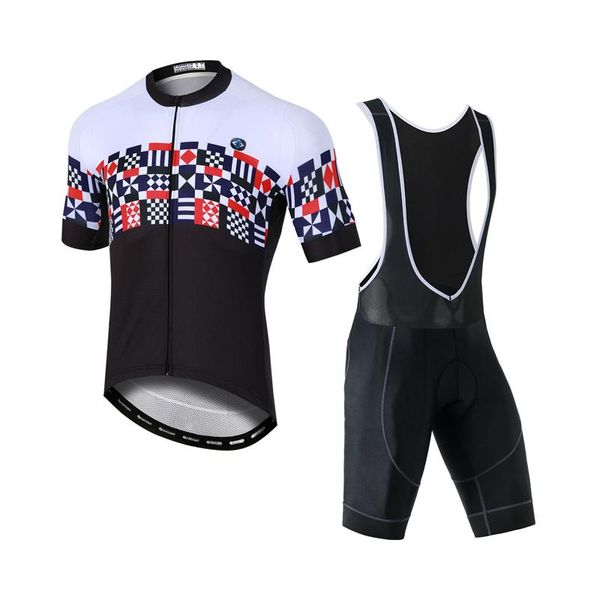 racing sets yocene men summer clothing piece style latest set black high elasticity bicycle jersey, Black;blue
racing sets yocene men summer clothing piece style latest set black high elasticity bicycle jersey, Black;blue