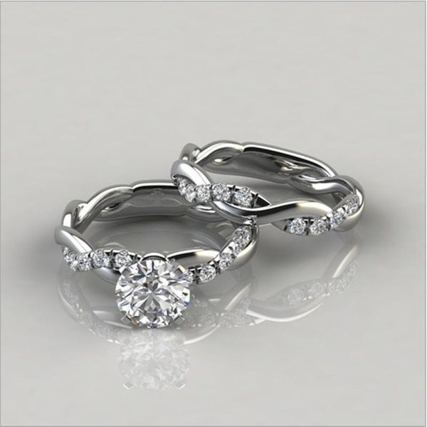 cluster rings fdlk fashion twist rope wedding for women cubic zircon bridal ring lady elegant engagement jewerly gift, Golden;silver
cluster rings fdlk fashion twist rope wedding for women cubic zircon bridal ring lady elegant engagement jewerly gift, Golden;silver