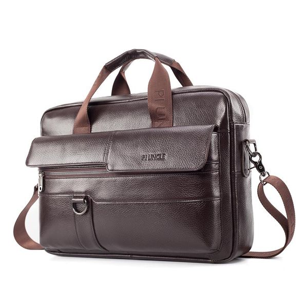 briefcases piuncle brand men's genuine leather office computer bags business briefcase 15.6" lapcase male shoulder messenger bag
briefcases piuncle brand men's genuine leather office computer bags business briefcase 15.6" lapcase male shoulder messenger bag