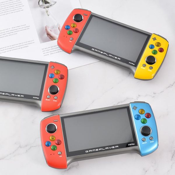 gamepad x19 plus double-rocker handheld retro game console 5.1inch large screen supports ps1 gbc md nostalgic controllers & joysticks
gamepad x19 plus double-rocker handheld retro game console 5.1inch large screen supports ps1 gbc md nostalgic controllers & joysticks