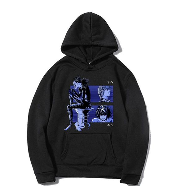 men's hoodies & sweatshirts death note anime harajuku casual streetwear graphic unisex, Black
men's hoodies & sweatshirts death note anime harajuku casual streetwear graphic unisex, Black