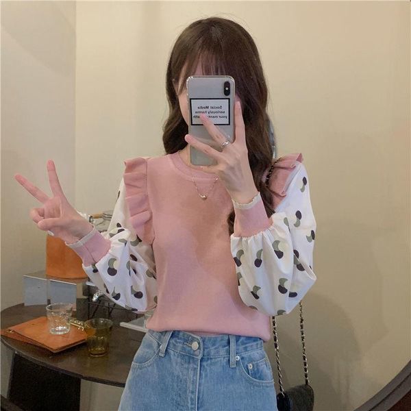 women's sweaters fashion o neck ribbed jumpers striped tshirts pullover blouse knitted chic long lantern sleeve sueter mujer basic patc, White;black
women's sweaters fashion o neck ribbed jumpers striped tshirts pullover blouse knitted chic long lantern sleeve sueter mujer basic patc, White;black