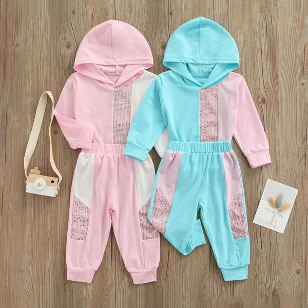 clothing sets focusnorm 2pcs kids girls tracksuit clothes 0-5y sequined patchwork hooded long sleeve + casual pants, White
clothing sets focusnorm 2pcs kids girls tracksuit clothes 0-5y sequined patchwork hooded long sleeve + casual pants, White