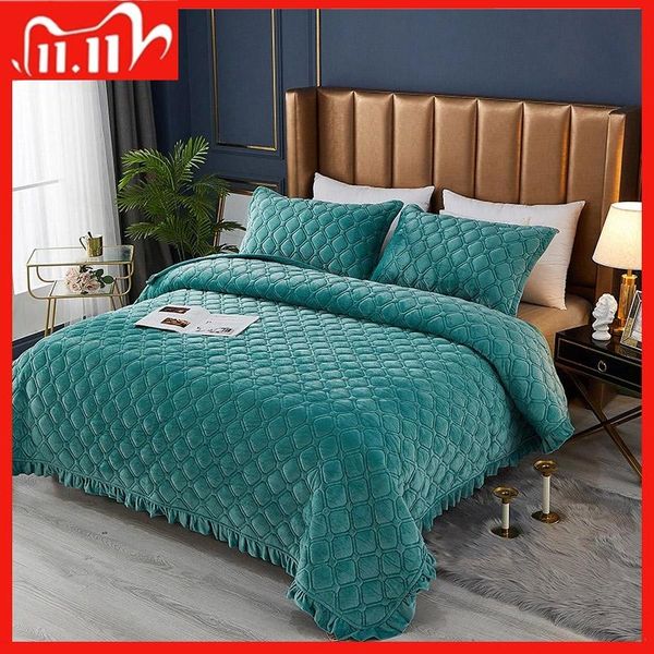 winter crystal velvet warm bed sheet ab version solid color cotton cover washable anti-slip bedspread blanket sheets & sets
winter crystal velvet warm bed sheet ab version solid color cotton cover washable anti-slip bedspread blanket sheets & sets