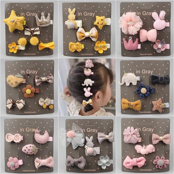 hair accessories 5 pcs cute cartoon crown bow clips set girl animal flower hairpin headdress baby birthday gift wholesale, Slivery;white
hair accessories 5 pcs cute cartoon crown bow clips set girl animal flower hairpin headdress baby birthday gift wholesale, Slivery;white