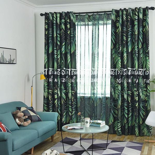 curtain & drapes nordic style curtains living room for bedroom window digital printing tropical rainforest plant ah82
curtain & drapes nordic style curtains living room for bedroom window digital printing tropical rainforest plant ah82