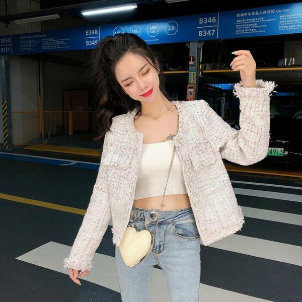 women's jackets autumn winter tweed women round neck elegant gentle loose woolen coat single breasted vintage harajuku outwear, Black;brown
women's jackets autumn winter tweed women round neck elegant gentle loose woolen coat single breasted vintage harajuku outwear, Black;brown