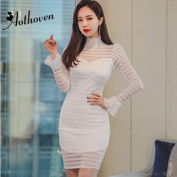 casual dresses autumn lace white stand collar long sleeve bandage bodycon women dress 2021 vintage party club mini vestidos, Black;gray
casual dresses autumn lace white stand collar long sleeve bandage bodycon women dress 2021 vintage party club mini vestidos, Black;gray