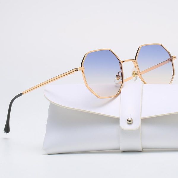 sunglasses 2021 retro polygon driver's goggles men women luxury pink lens round vintage small frame mirror color, White;black
sunglasses 2021 retro polygon driver's goggles men women luxury pink lens round vintage small frame mirror color, White;black