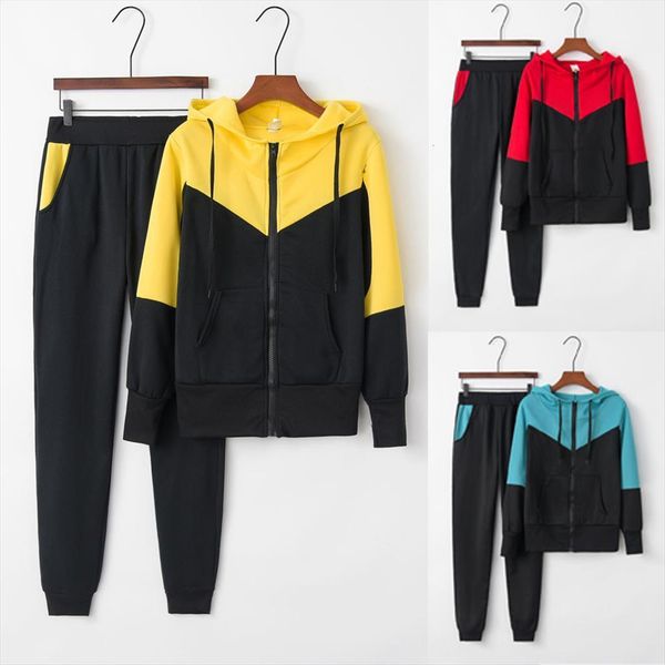 tracksuit winter gym sport womenpant suit 2pcs solid color hooded sweatshirt and pant dres damski, White
tracksuit winter gym sport womenpant suit 2pcs solid color hooded sweatshirt and pant dres damski, White