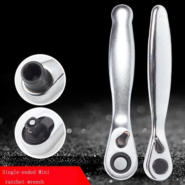 1/4 mini ratchet wrench single-ended 72gears 40cr portable screwdriver fast two-way special-shaped small hand tools
1/4 mini ratchet wrench single-ended 72gears 40cr portable screwdriver fast two-way special-shaped small hand tools