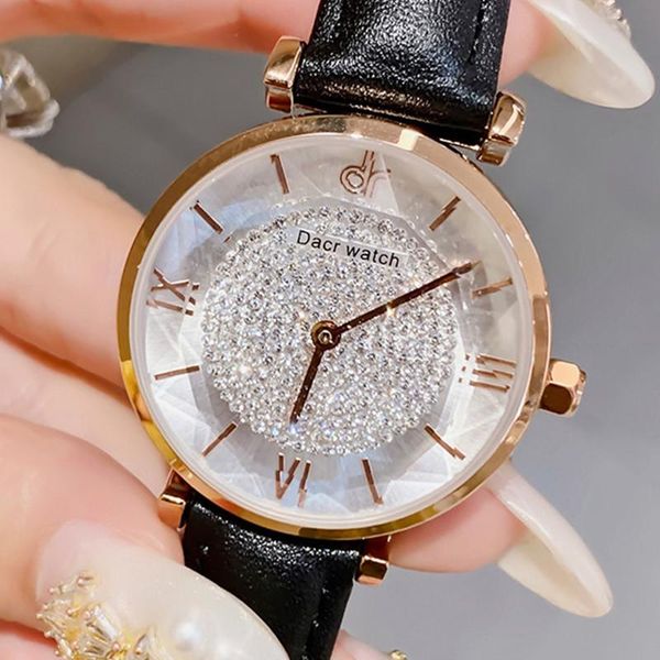 women watches luxury diamond quartz wristwatch crystal leather watch simple elegant ladies wrist female clock wristwatches, Slivery;brown
women watches luxury diamond quartz wristwatch crystal leather watch simple elegant ladies wrist female clock wristwatches, Slivery;brown
