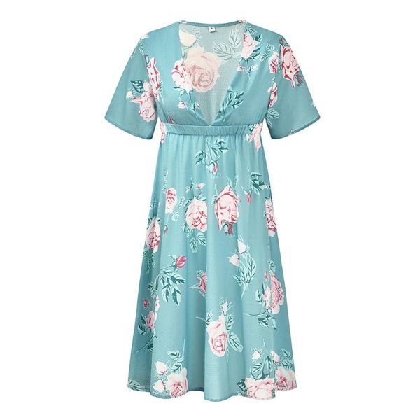 maternity dresses pregnant floral prints holiday summer gift slim waist large swing women dress short sleeve v neck causal flower, White
maternity dresses pregnant floral prints holiday summer gift slim waist large swing women dress short sleeve v neck causal flower, White