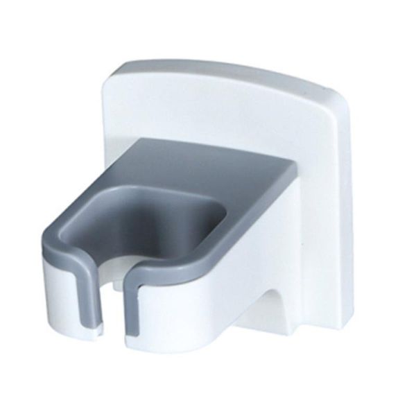 hooks & rails punch-household hair dryer rack wall-mounted storage bathroom cup holder with nail-stickers