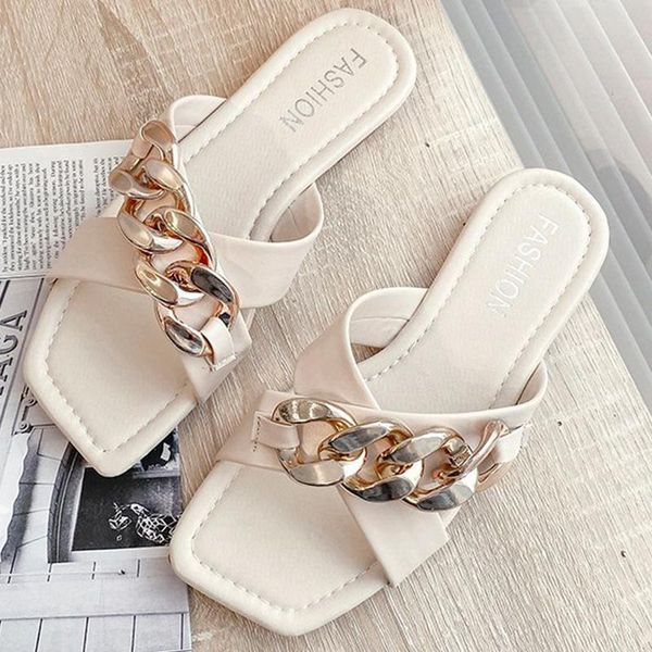 sandals women's 2021 metal decoration casual shoes square toe luxury flat hawaiian beach female, Black
sandals women's 2021 metal decoration casual shoes square toe luxury flat hawaiian beach female, Black
