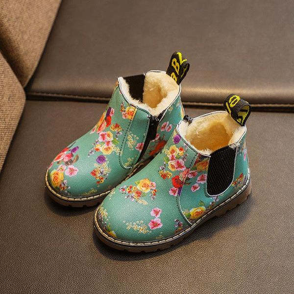 boots children fashion waterproof flower print girls toddler shoes leathersnow non-slip plush baby boy ankleboots, Black;grey
boots children fashion waterproof flower print girls toddler shoes leathersnow non-slip plush baby boy ankleboots, Black;grey