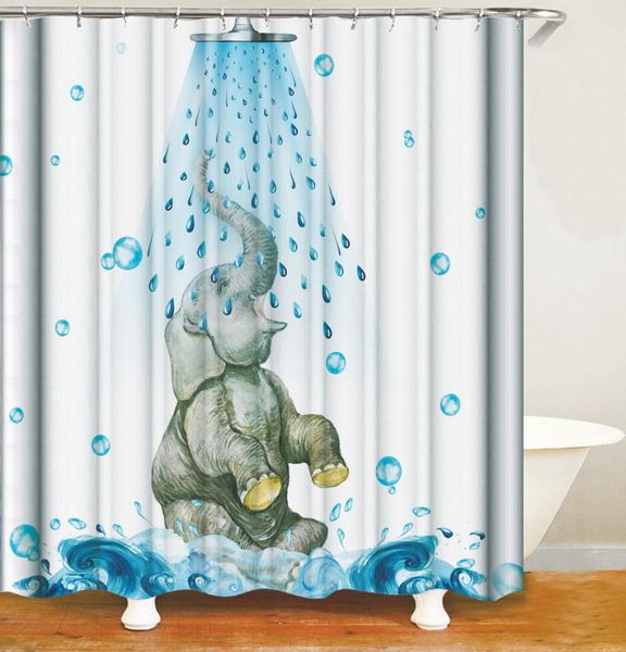 shower curtains cartoon curtain elephant bathing pattern bath accessories with 12 hooks waterproof polyester fabric bathroom decor
shower curtains cartoon curtain elephant bathing pattern bath accessories with 12 hooks waterproof polyester fabric bathroom decor