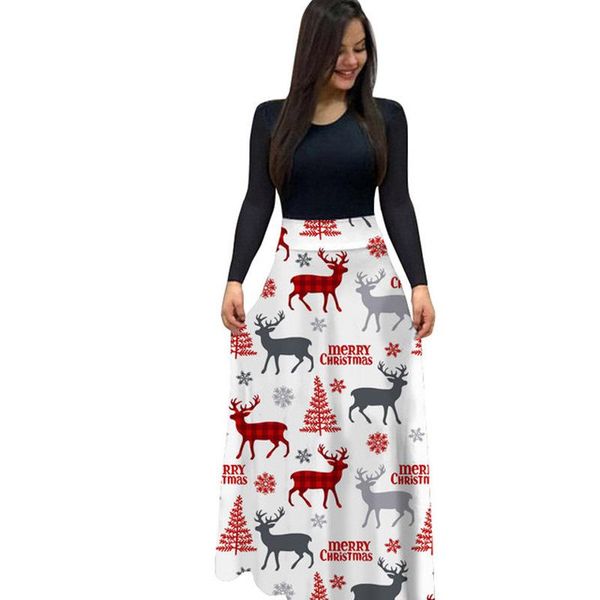 casual dresses 2021 women year christmas maxi long dress vintage splice sleeve plus size 5xl elegant floral vestidos, Black;gray
casual dresses 2021 women year christmas maxi long dress vintage splice sleeve plus size 5xl elegant floral vestidos, Black;gray