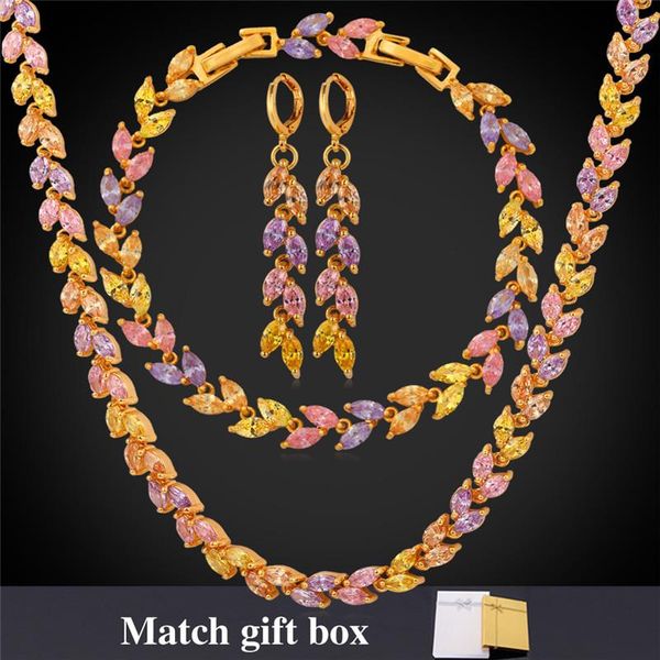 wedding jewelry sets collare bridal gold color dress luxury necklace earrings bracelet zirconia with gift box s523, Slivery;golden
wedding jewelry sets collare bridal gold color dress luxury necklace earrings bracelet zirconia with gift box s523, Slivery;golden