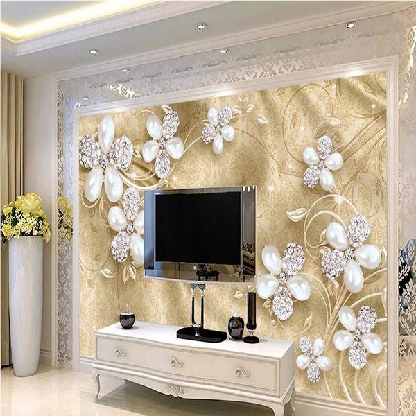 wallpapers custom large mural 3d wallpaper stylish modern luxury abstract pearl jewelry bedroom tv wall decor 5d embossed
wallpapers custom large mural 3d wallpaper stylish modern luxury abstract pearl jewelry bedroom tv wall decor 5d embossed