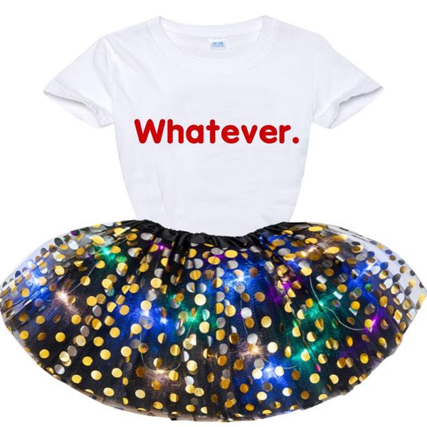 girls love letter printing t-shirt+sequin skirt set summer kids a birthday present personalized customization dress clothing sets, White
girls love letter printing t-shirt+sequin skirt set summer kids a birthday present personalized customization dress clothing sets, White