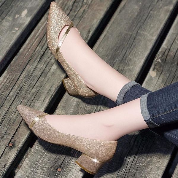 dress shoes women classic golden bridal wedding heel zapatos de mujer lady casual black glitter b9254
dress shoes women classic golden bridal wedding heel zapatos de mujer lady casual black glitter b9254
