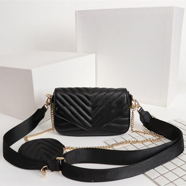 2021 classic designer bags women fashion handbags multi pochette wave shoulder cross body bag ladies purses 2 pcs purse crossbody tote walle
2021 classic designer bags women fashion handbags multi pochette wave shoulder cross body bag ladies purses 2 pcs purse crossbody tote walle