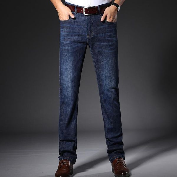 men's jeans loose fashion straight casual pants boutique urban stretch dark blue high-quality jeans/29-40
men's jeans loose fashion straight casual pants boutique urban stretch dark blue high-quality jeans/29-40