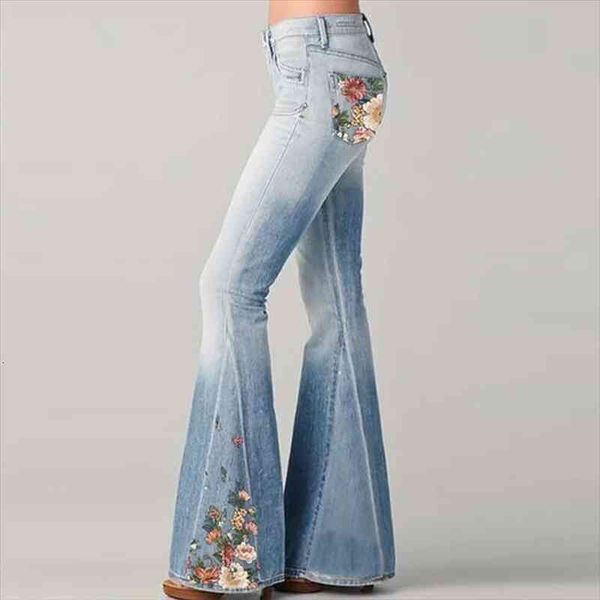 womens retro flare pants high waist jeans elegant fashion street denim pants printed blue womens wide leg
womens retro flare pants high waist jeans elegant fashion street denim pants printed blue womens wide leg