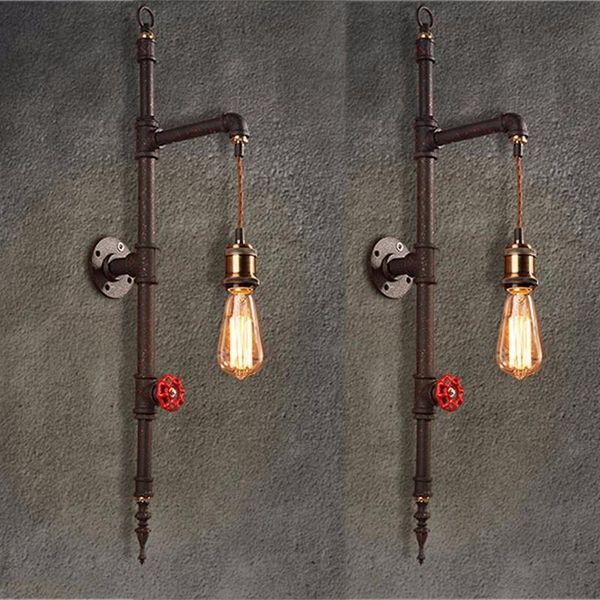 vintage iron pipe wall lamp 220v luxury industrial bathroom light fixture loft bar led sconces lamparas home decor luz lamps
vintage iron pipe wall lamp 220v luxury industrial bathroom light fixture loft bar led sconces lamparas home decor luz lamps
