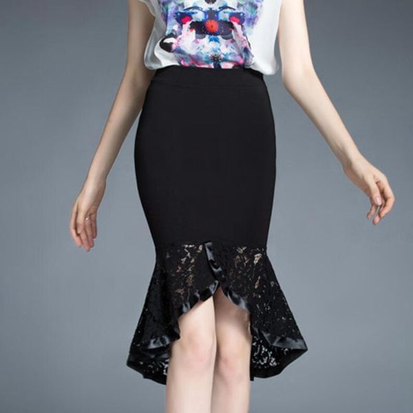 skirts faldas mujer moda 2021 lace skirt long lotus leaf package hip elastic red fishtail plus size s-5xl, Black
skirts faldas mujer moda 2021 lace skirt long lotus leaf package hip elastic red fishtail plus size s-5xl, Black
