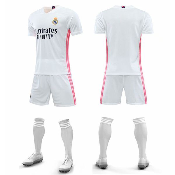 a set real madrid home football jersey for men kids player version pants+socks diy custom number&name clothing
a set real madrid home football jersey for men kids player version pants+socks diy custom number&name clothing