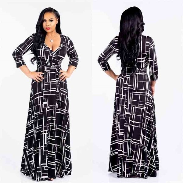 womens v-neck seven-sleeve polyester exquisite casual printed plus size party elegant dress wholesale dropshpping, Black;gray
womens v-neck seven-sleeve polyester exquisite casual printed plus size party elegant dress wholesale dropshpping, Black;gray