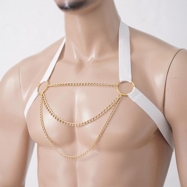 bras sets men metal chain o ring decor elastic shoulder chest harness belt costume accessories clubwear for club, Red;black
bras sets men metal chain o ring decor elastic shoulder chest harness belt costume accessories clubwear for club, Red;black