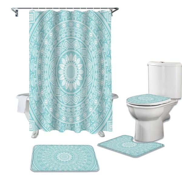 mandala pattern shower curtain sets non-slip rugs toilet lid cover and bath mat waterproof bathroom curtains
mandala pattern shower curtain sets non-slip rugs toilet lid cover and bath mat waterproof bathroom curtains