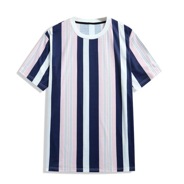 men's t-shirts summer casual shirts with loose round neck and striped short sleeves quality camisas masculina streetwear#g30, White;black
men's t-shirts summer casual shirts with loose round neck and striped short sleeves quality camisas masculina streetwear#g30, White;black