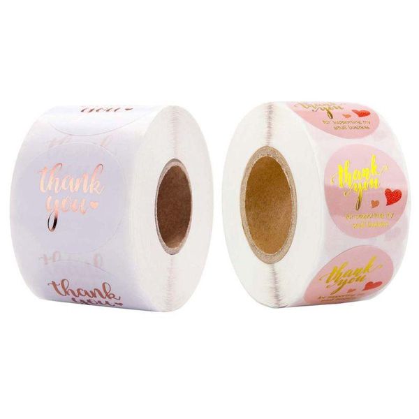 gift wrap 500pcs/roll pink diy handmade thank you sticker wedding package seal label decor
gift wrap 500pcs/roll pink diy handmade thank you sticker wedding package seal label decor