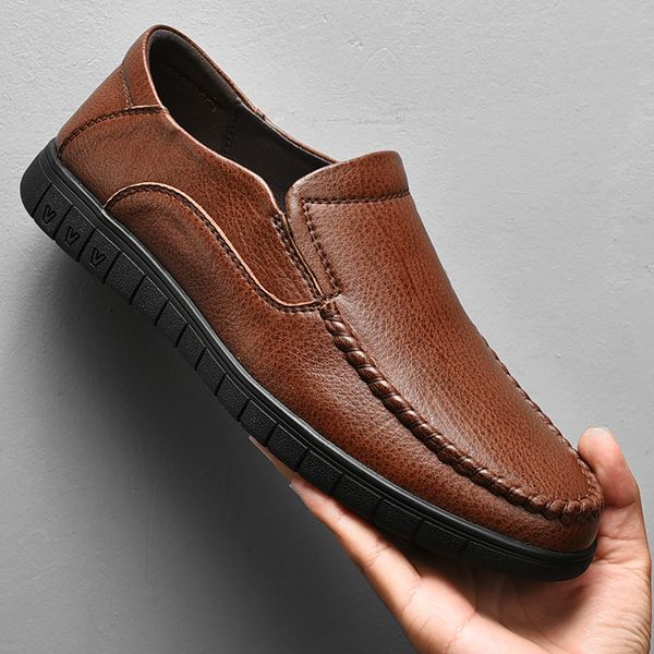 spring and autumn leisure leather shoes men's breathable sleeve foot for middle-aged elderly people anti, Black
spring and autumn leisure leather shoes men's breathable sleeve foot for middle-aged elderly people anti, Black