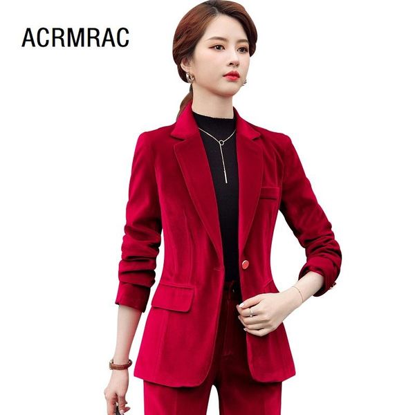 women suits autumn winter blazers pants office lady formal work clothes woman set 1818 women's &, White;black
women suits autumn winter blazers pants office lady formal work clothes woman set 1818 women's &, White;black