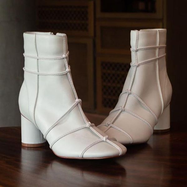 boots hollow out net bowtied high heels women dress round heel side zippers runway ankle booties soft sheep leather, Black
boots hollow out net bowtied high heels women dress round heel side zippers runway ankle booties soft sheep leather, Black