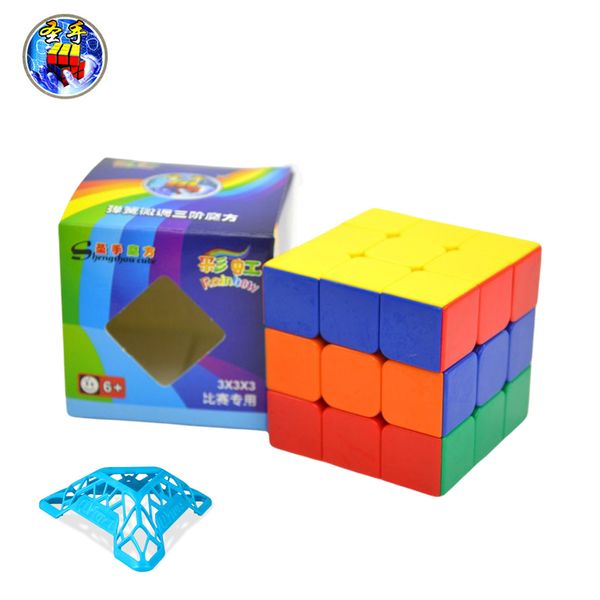 shengshou cube rainbow 3x3x3 magci cube 3 layers stickerless twist puzzle educational toy for children drop shipping
shengshou cube rainbow 3x3x3 magci cube 3 layers stickerless twist puzzle educational toy for children drop shipping